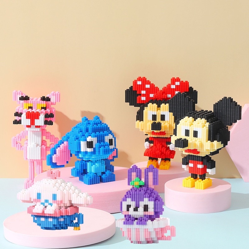 LEGO LẮP RÁP MÔ HÌNH 3 MINI ĐỘI CHÓ CỨU HỘ, MICKEY, BIỆT ĐỘI ANH HÙNG AVENGERS, ONE PIECE, HELLO KITTY