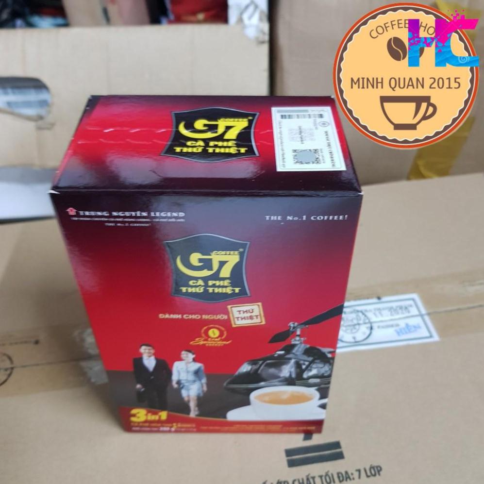 Cà Phê Sữa G7 3in1 Hộp 18 Gói Trung Nguyên