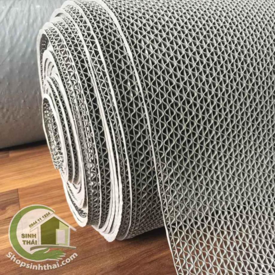 Thảm nhựa lưới chống trơn màu xám - khổ 90cm