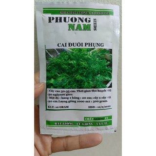 Hạt giống cải đuôi phụng 10gr