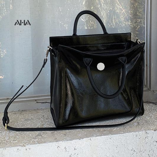 Túi xách AHA official chất liệu da mềm cỡ lớn thiết kế mới cao cấp thời trang cho nữ