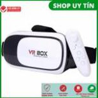 Kính thực tế ảo VR Box phiên bản 2 (Trắng) + Tặng 1 tay cầm chơi game bluetooth