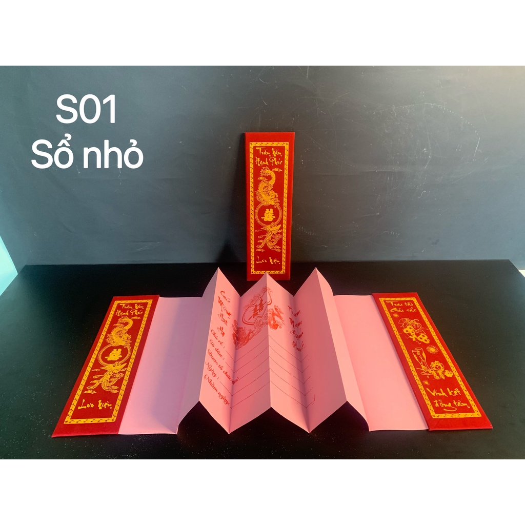 Sổ viết ký tên cưới đẹp giá rẻ