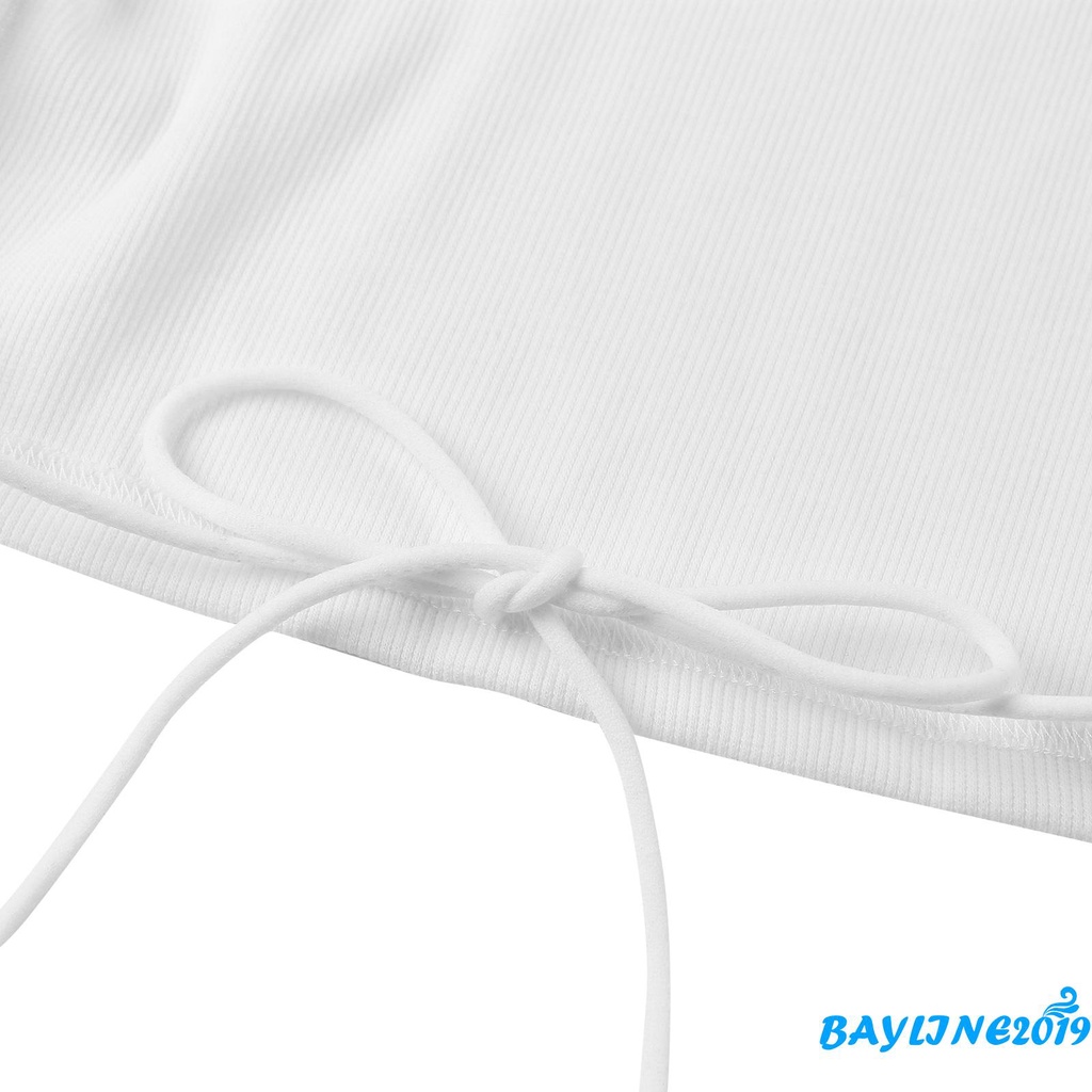 Áo Thun Nữ Ngắn Tay Cổ Tròn Hở Lưng Quyến Rũ