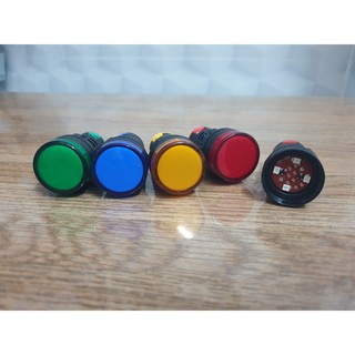 Đèn báo pha LED 24VDC phi 22