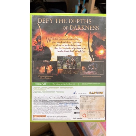 Game xbox Dragon dogma