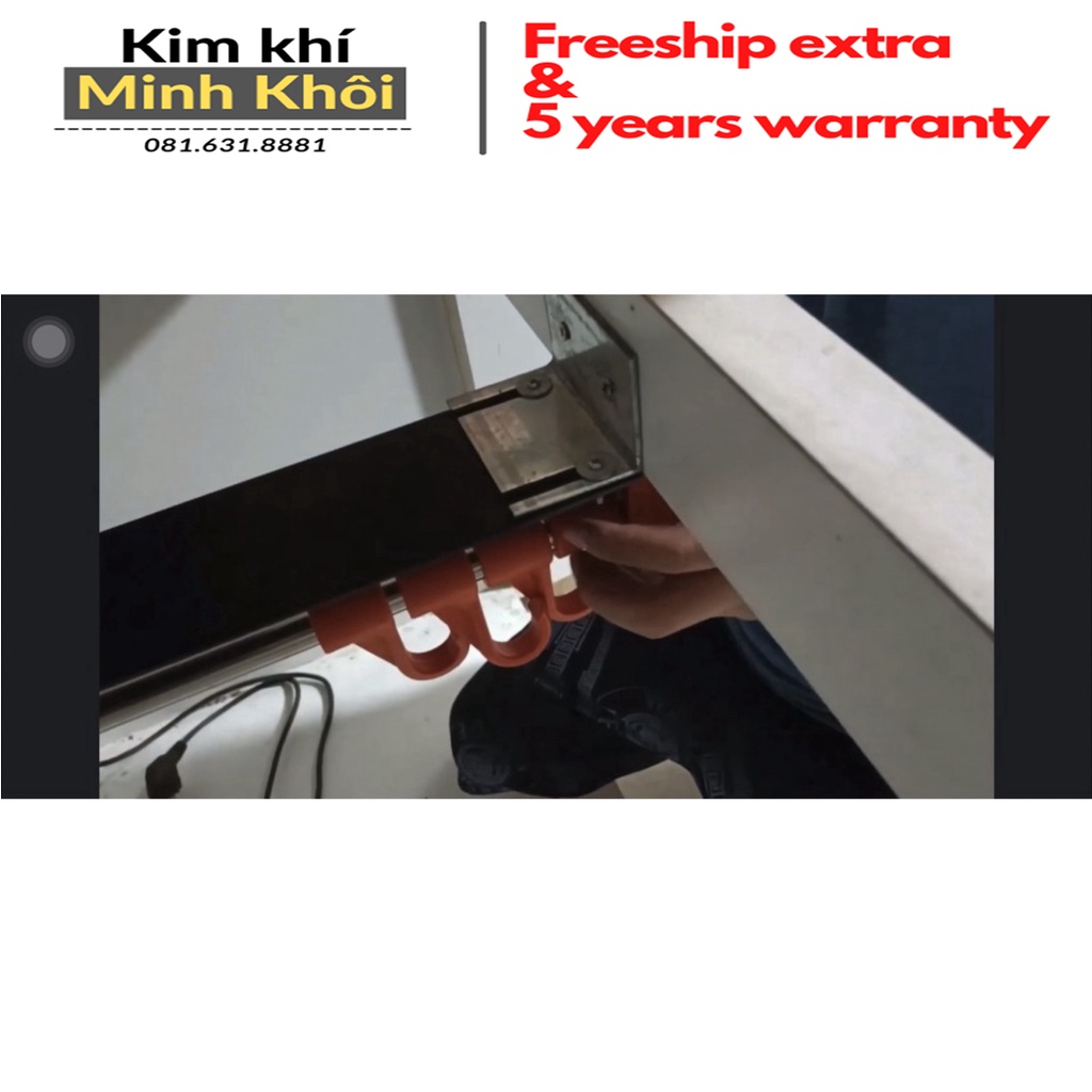 Kệ gầm bếp, Kệ treo xoong nồi lắp dưới tủ bếp, kệ kéo treo đa năng bằng kim loại CNC cực chắc chắn độ bền 10 năm