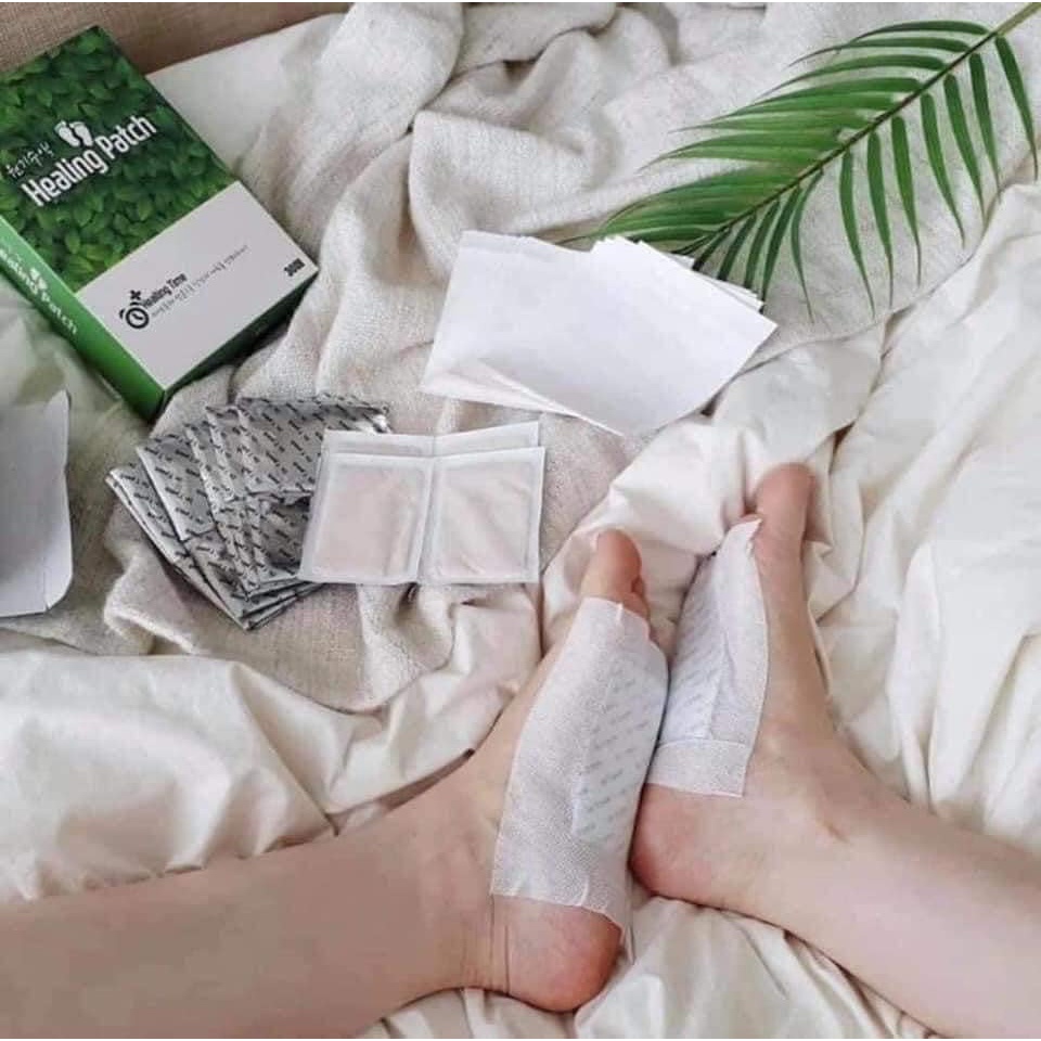 Miếng dán thải độc chân HEALING PATCH HÀN QUỐC 30 miếng