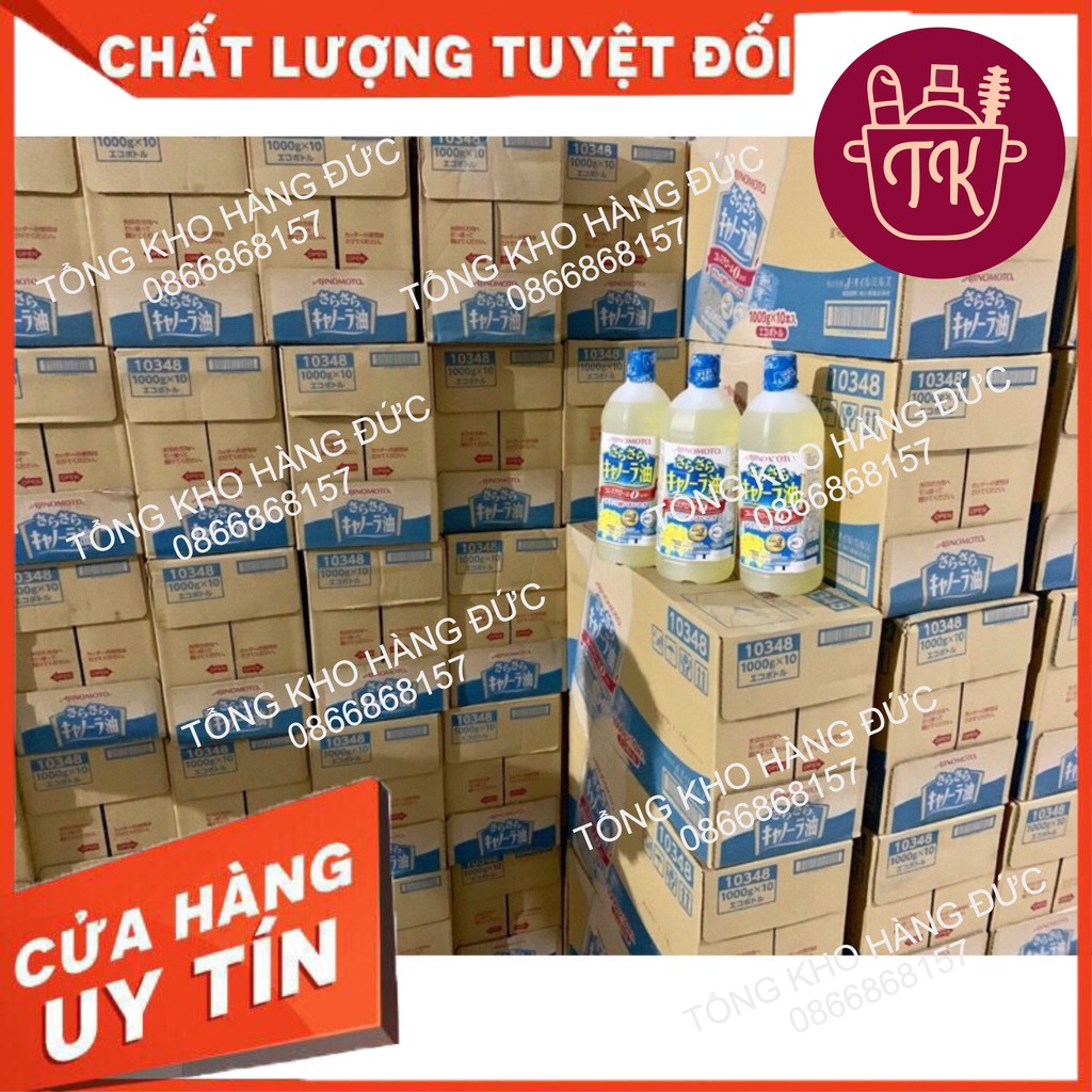 [Date T4/2022] DẦU ĂN HẠT CẢI AJINOMOTO 1L