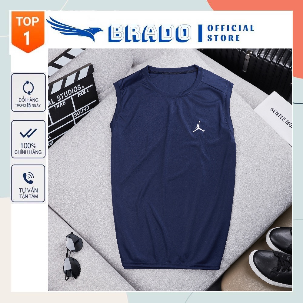 Áo ba lỗ nam, áo sát nách nam 𝐉𝐎𝐑 𝐃𝐀𝐍 chất vải thể thao siêu mát, mềm mịn, co giãn, thấm hút mồ hôi tốt