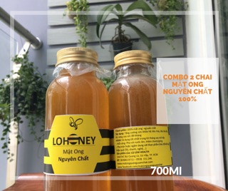 Combo 2 chai Mật Ong Nguyên Chất 100%