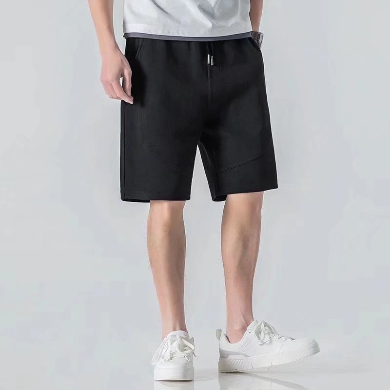 Quần Short Thể Thao Lưng Thun Co Giãn Ống Suông Rộng Thời Trang Mùa Hè Dành Cho Nam Size M-3xl