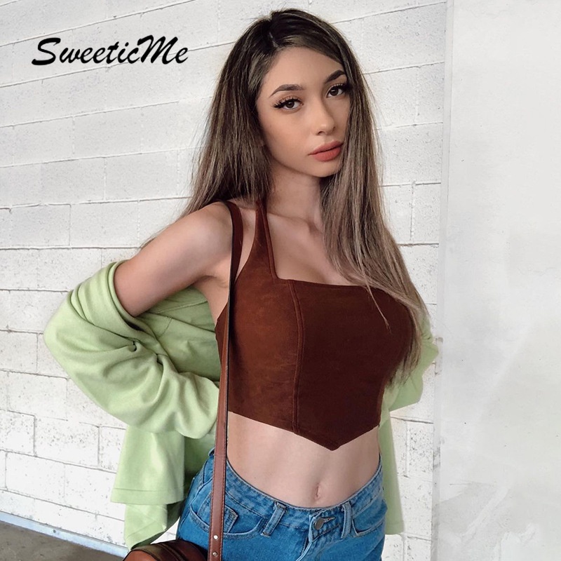 Áo Kiểu Cổ Chữ U Hở Lưng Quyến Rũ Hợp Thời Trang