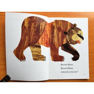 [Tặng MP3] [Xả Kho!]Combo 4q - Brown Bear, What do you See?