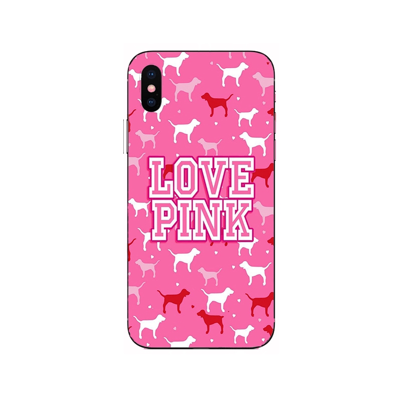  Pink Red color Logo Phone Case For ZTE Blade 20 Smart L8 A6 Lite A3 A5 A7 2019 2020 silicone Cover