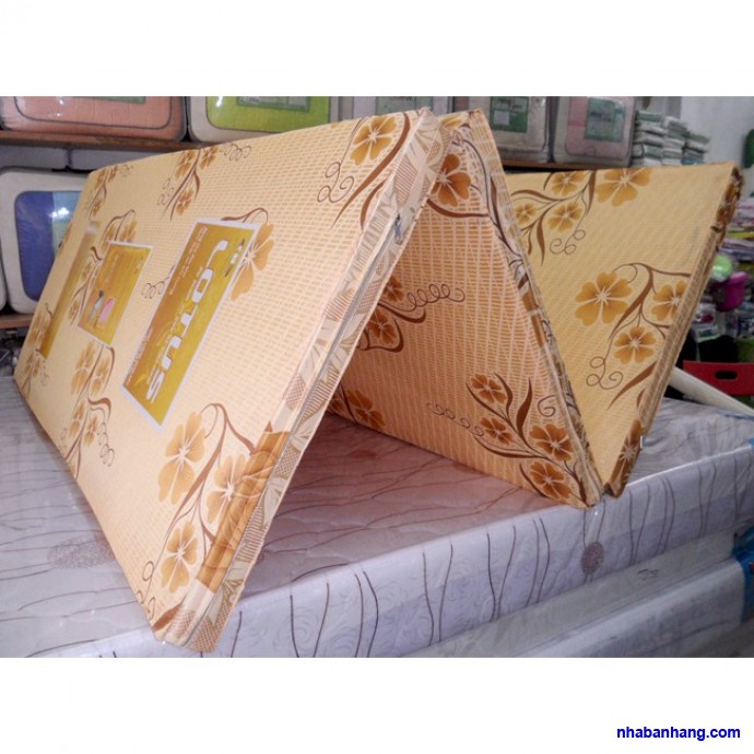 Nệm Gấp 3 Pe 1m6x2mx5cm Korea Hàn Quốc Gấp 3 Cao Cấp Giá Rẻ