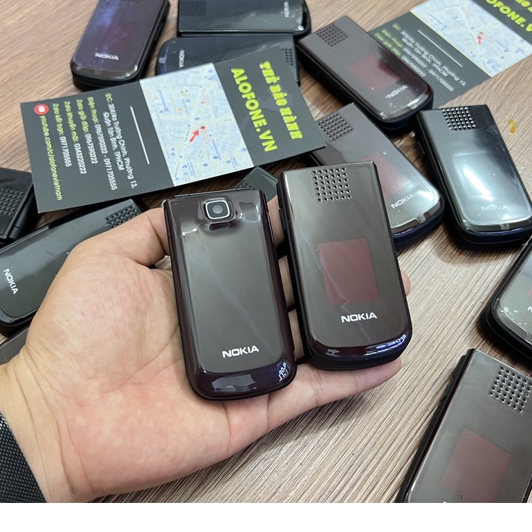 Điện Thoại Nokia 2720 Cổ Năm 2008 Nắp Gập Chính Hãng Mỏng Đẹp