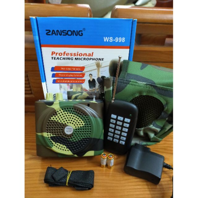 LOA ĐIỀU KHIỂN TỪ XA WS998 + THẺ NHỚ đủ five tiếng