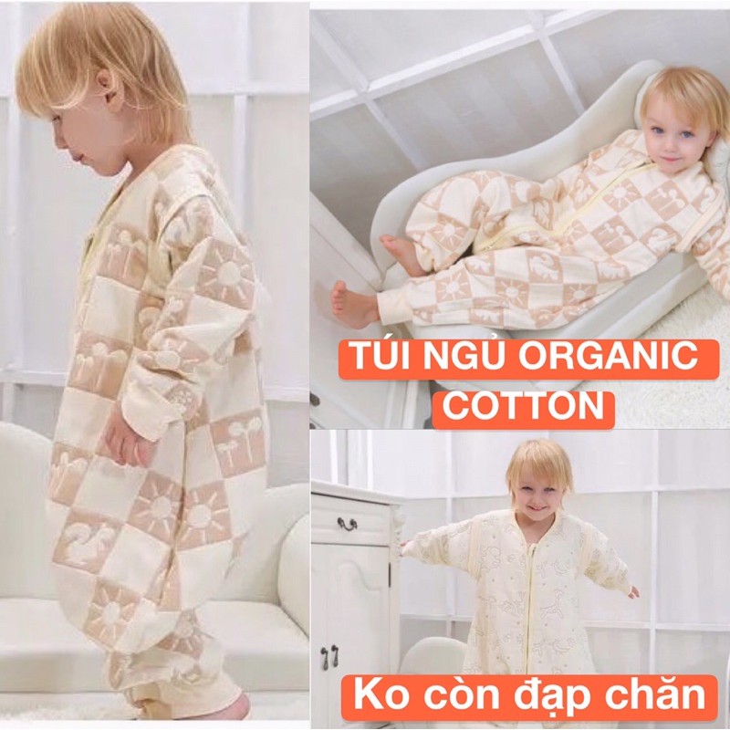 Bonstore phòng ĐẠP CHĂN túi ngủ cho bé AN TOÀN cho bé khi ngủ nhộng chũn chăn ấm cho bé