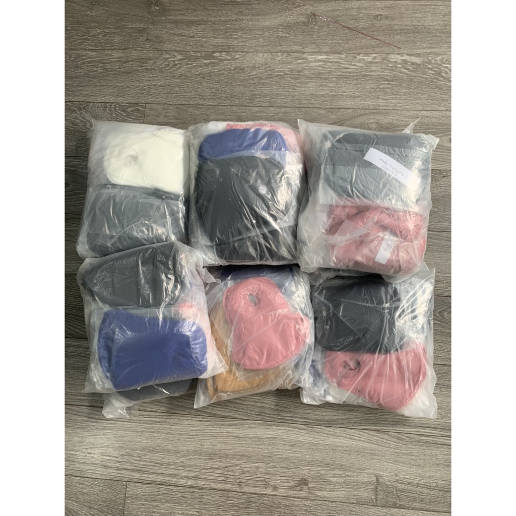 Set 10 KHẨU TRANG VẢI ÔM MẶT GIÁ RẺ BÌNH ỔN 5 MÀU DỄ DÙNG VÀ SẠCH | BigBuy360 - bigbuy360.vn