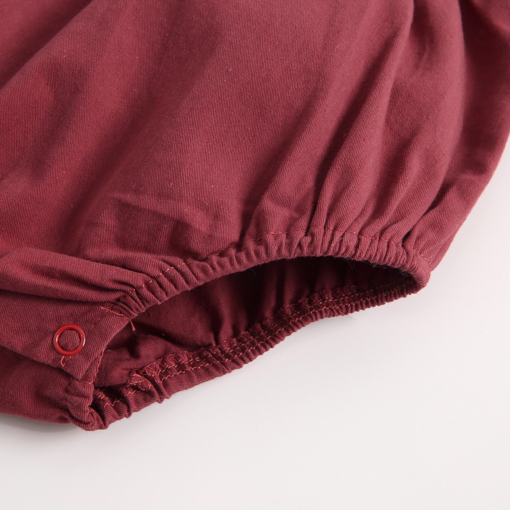 Áo liền quần Sanlutoz cotton tay dài in hoa cho bé gái