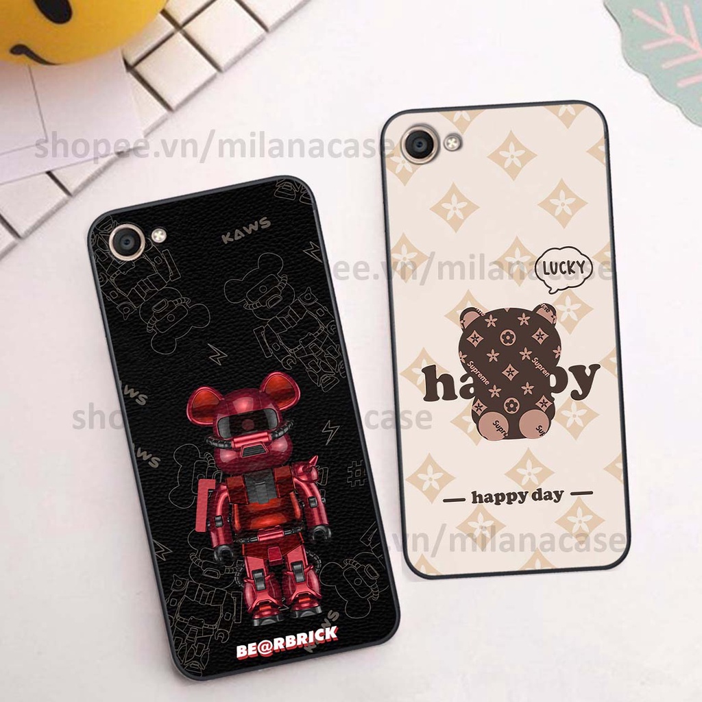 Ốp Vivo V5 / V5 Plus / Y67 gấu be@rBrick gấu Teddy Kaws siêu đẹp, phong cách, cá tính
