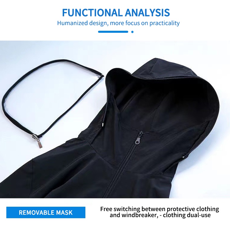 Bộ Đồ Bảo Vệ Hai Mảnh Civil Phù Hợp Khi Đi Du Lịch