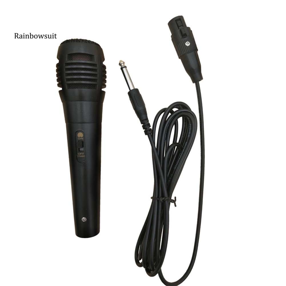 Micro Hát Karaoke Có Dây Cầm Tay 6.5mm