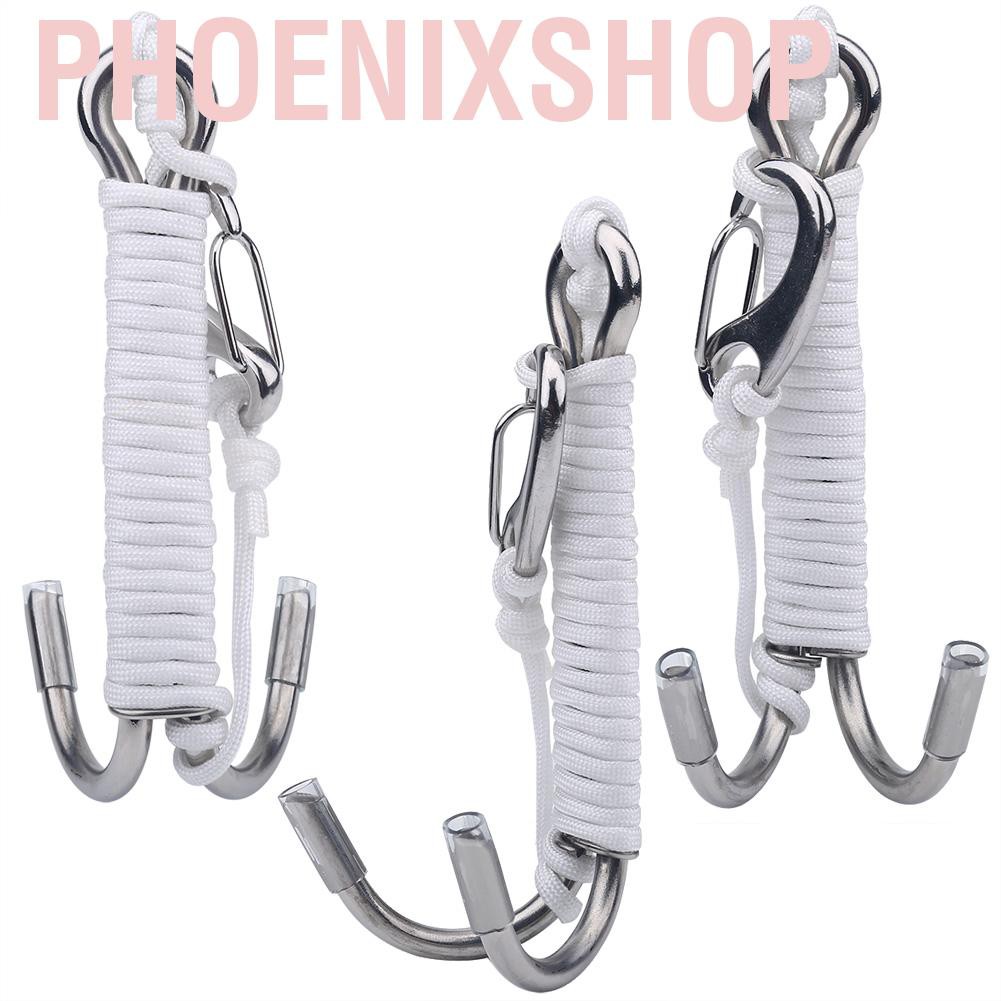 Móc Câu Cá Kép Bằng Thép Không Gỉ