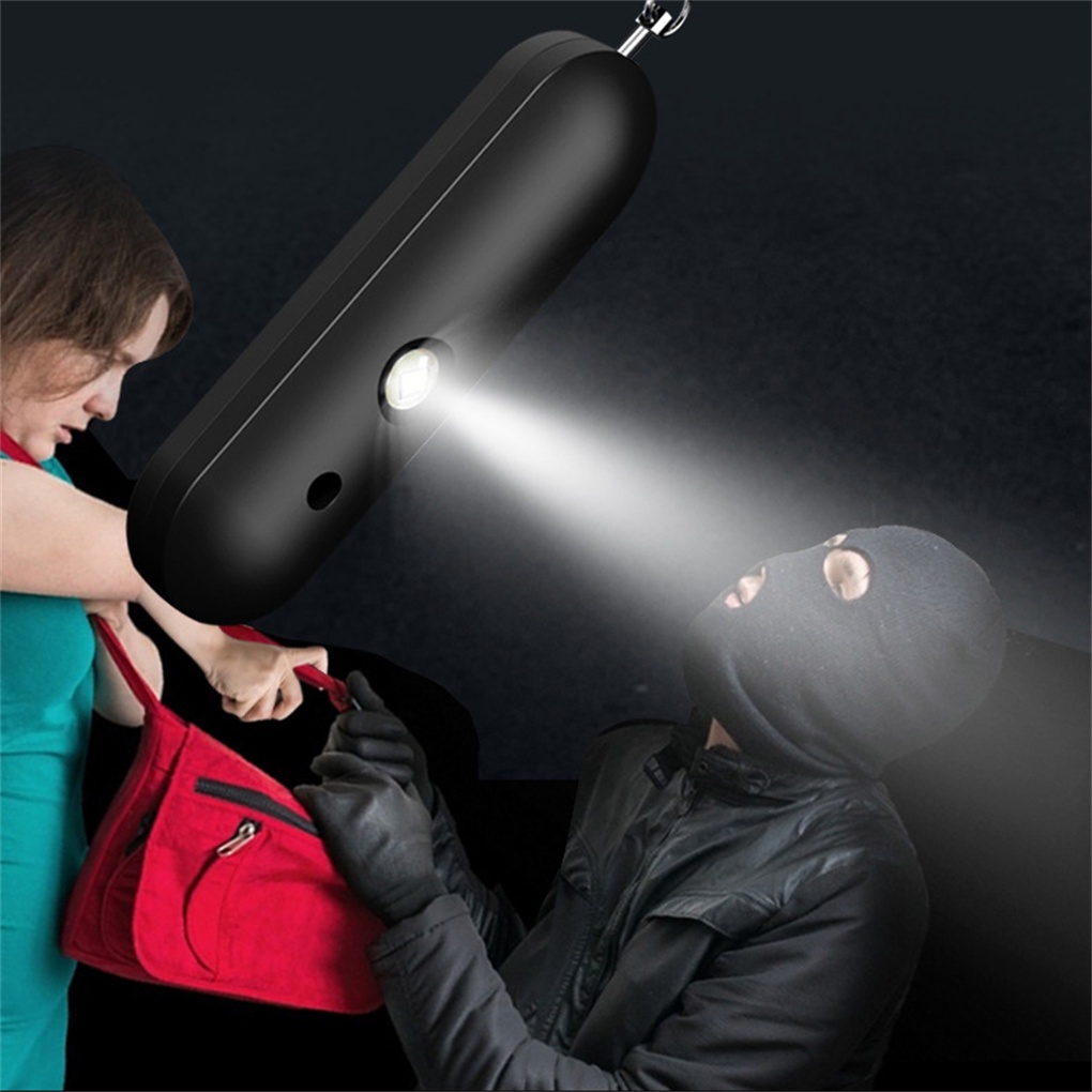 Thiết bị bảo vệ cá nhân máy tạo tiếng ồn cảnh báo khẩn cấp báo động an toàn có đèn LED cho người cao niên đi du lịch