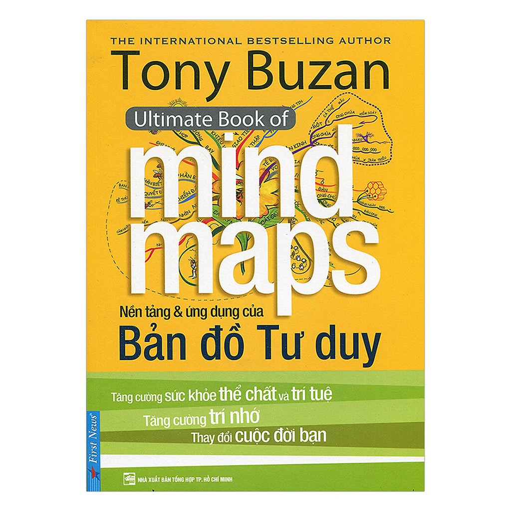 Sách Tony Buzan Nền tảng và ứng dụng của bản đồ tư duy (tái bản)