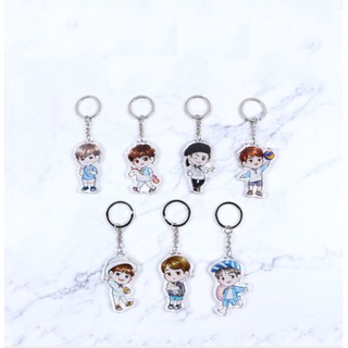 [BTS] Móc khóa - móc treo chibi Summer Package BTS