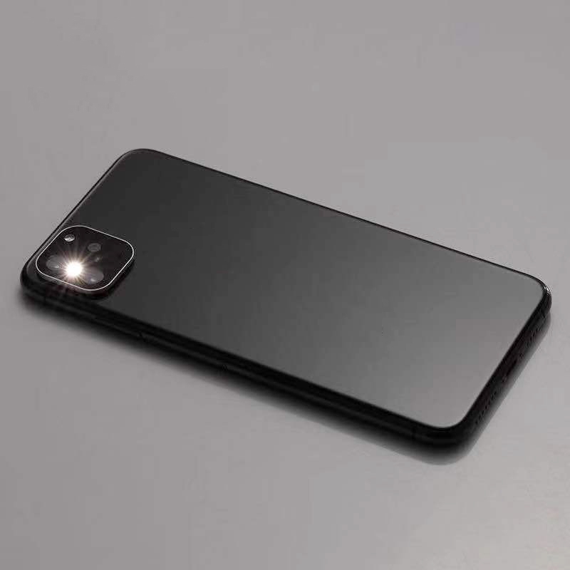 【YUKV】1PCS Applicable iPhone X XS MAX Seconds Change for iPhone11 PRO MAX Lens Sticker Modified Camera Cover Titanium Alloy Case