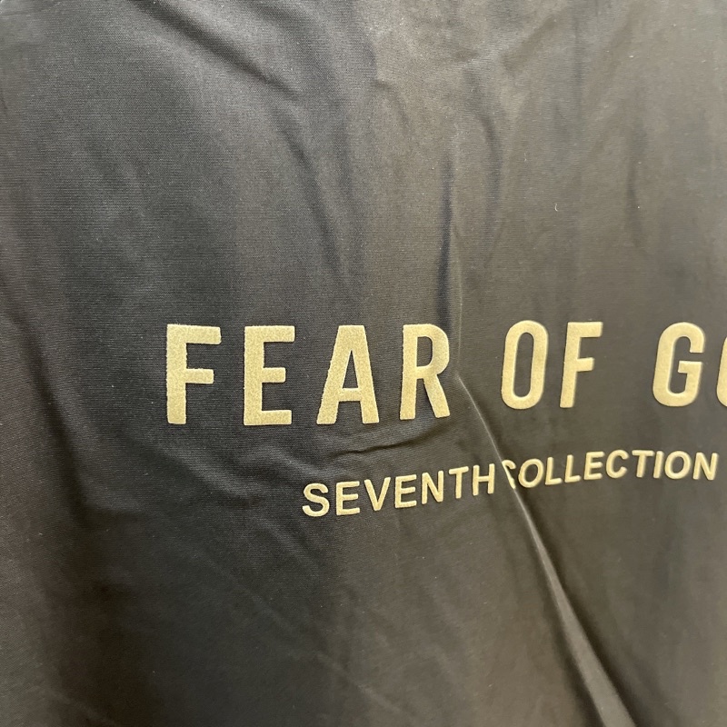 ⚡️[Nomar Quality] - Áo Khoác FEAR OF GOD Vintage Black Souvenir Jacket Seventh Collection, Áo khoác gió FOG