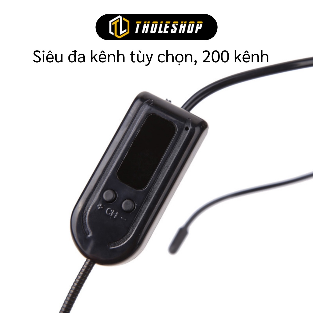 Mic Không Dây Cài Đầu - FM Tai Nghe Không Dây Micro Dành Cho Giảng Viên, Hướng Dẫn Viên 5293