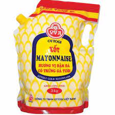 Sốt mayonnaise Otoki 3kg/ Mayonnaise O'Chef 3kg