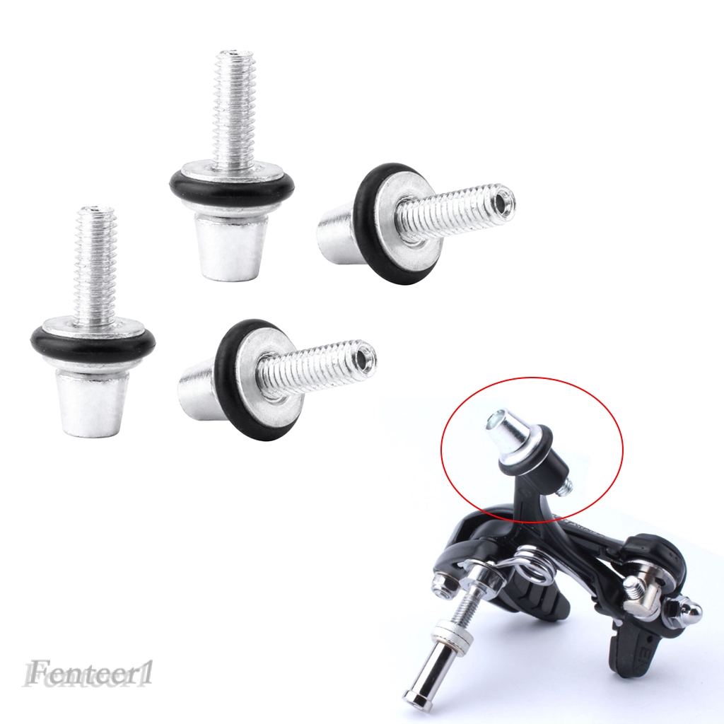 4Pcs Screws Bolts For Road Bike Cantilever V Brake Caliper Fixing M6