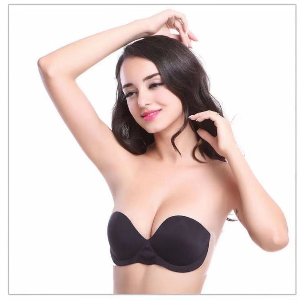 Áo Ngực Bơm Hơi Không Dây Nâng Ngực Tàng Hình Thoáng Khí Cho Nữ