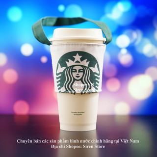 [ HÀNG CÓ SẴN ] Quai vải STARBUCKS đựng ly - SIREN Store