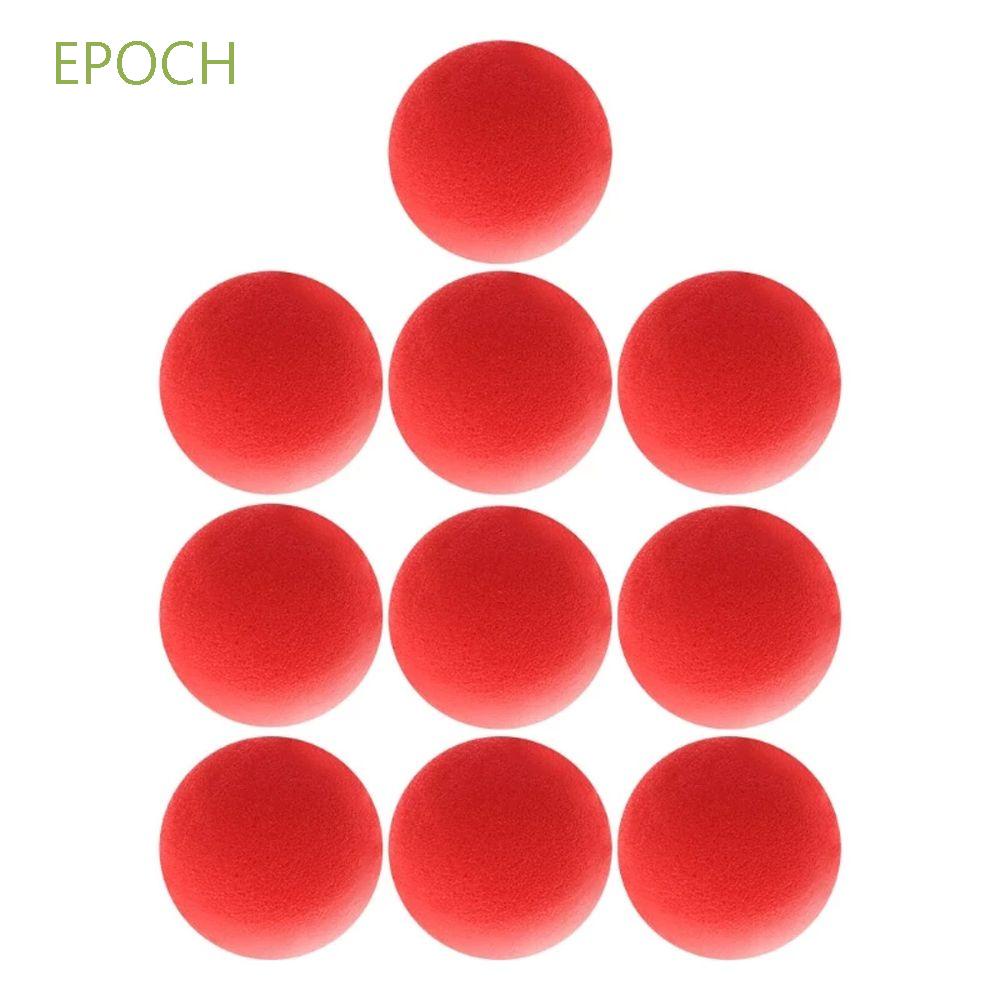 Set 10 quả bóng xốp ảo thuật tròn màu đỏ kích thước 2.5/ 3.5/ 4.5cm dành cho giải trí