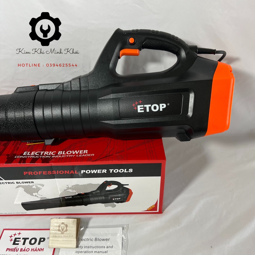 [Chính hãng] Máy thổi bụi công nghiệp ETOP Công suất lớn 3000W 6 cấp độ | Máy thổi bụi cầm tay( Cam kết dây đồng 100%)