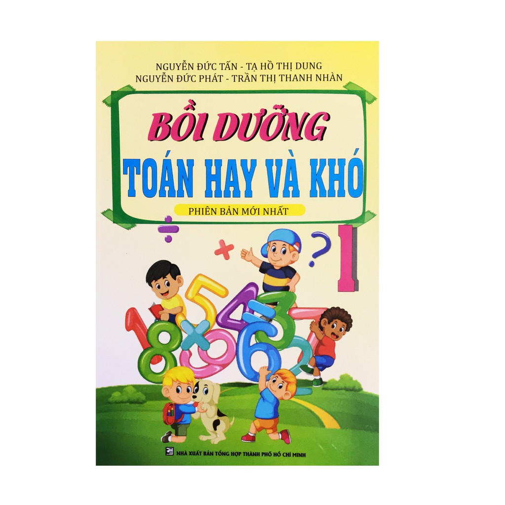 Sách -Bồi dưỡng Toán hay và khó lớp 1 (Biên soạn theo chương trình mới)