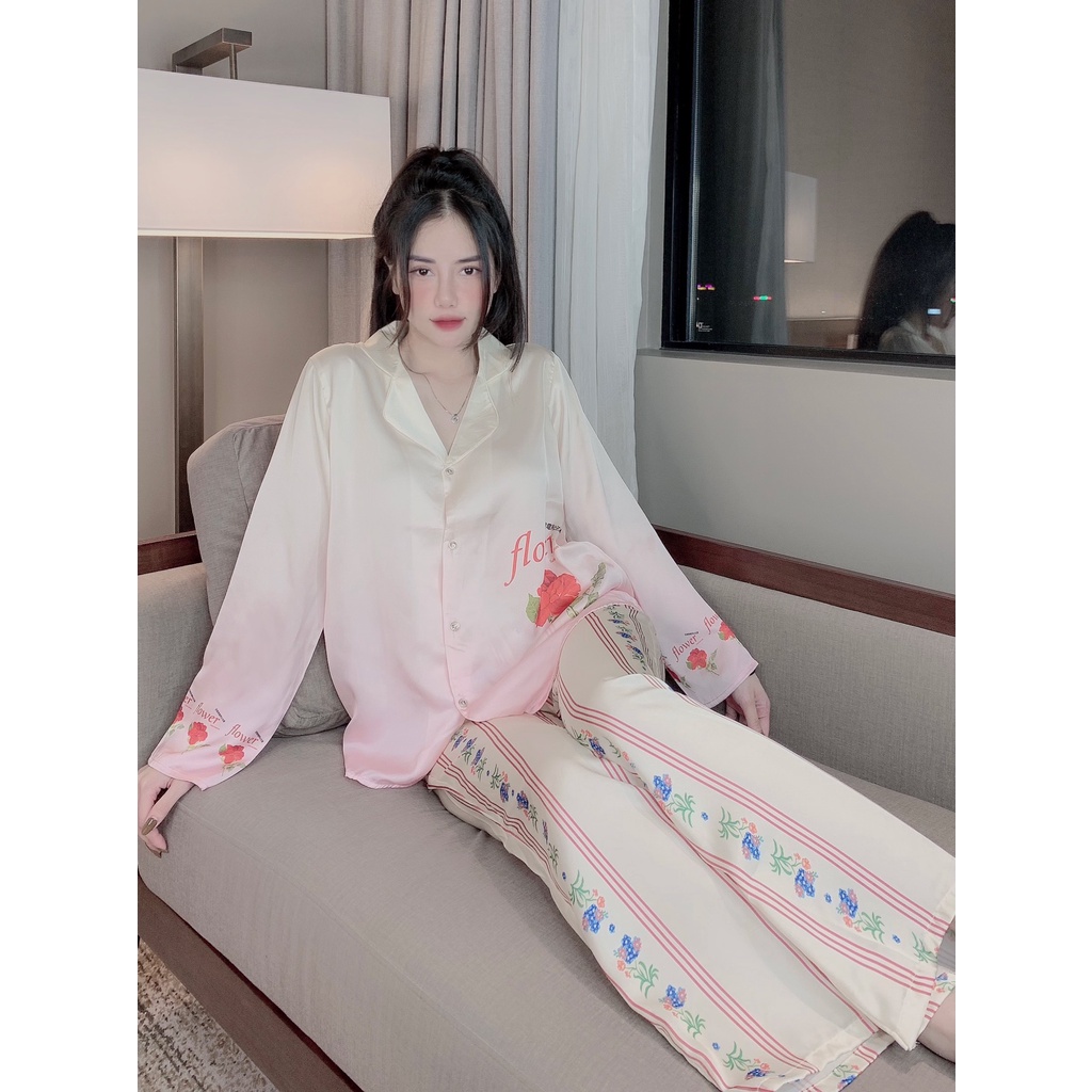 ĐỒ BỘ PYJAMA NỮ LATIN hàng thiết kế - đồ bộ mặc nhà