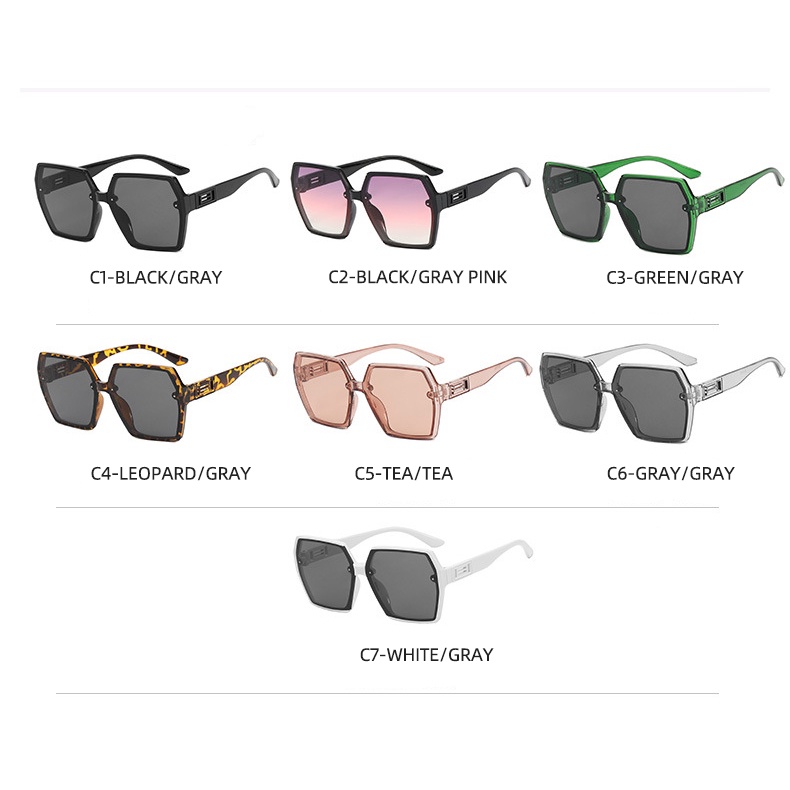 Kính Mát Gọng Đa Giác Thời Trang Cá Tính 2022