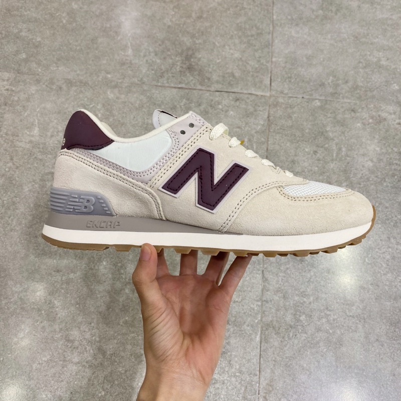 Mocmoc] giày thể thao nb574 kem