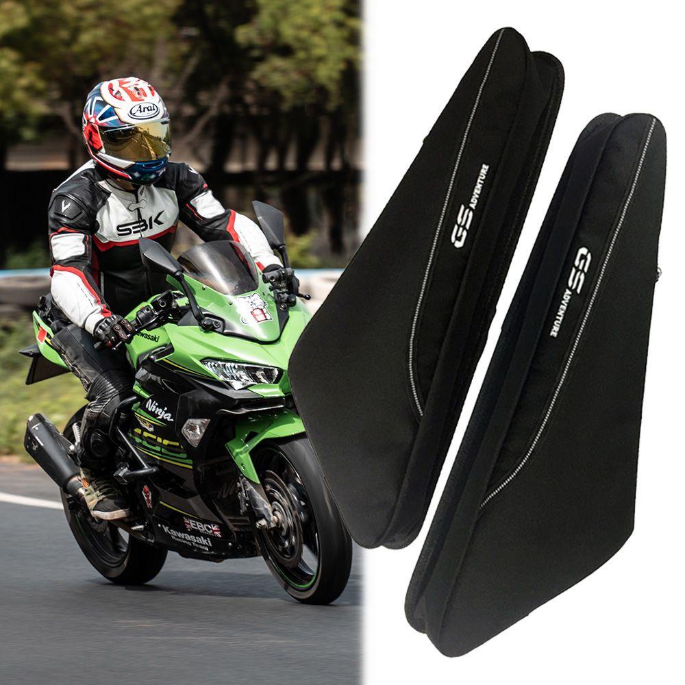 LET Bộ 2 Túi Đựng Tiền Xu / Tài Liệu Gắn Khung Xe Mô Tô Bmw R1200GS
