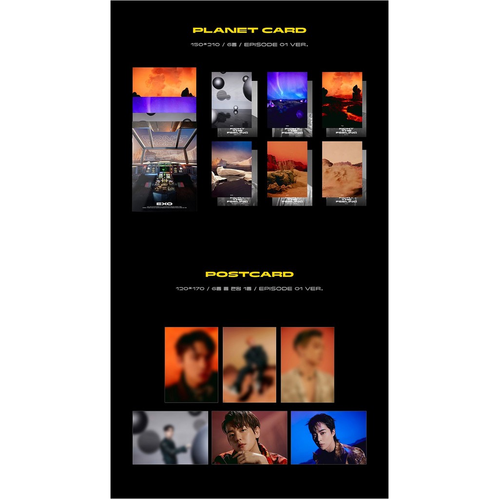 Album đặc biệt SM entertainment Exo - Don't Fight the Feeling