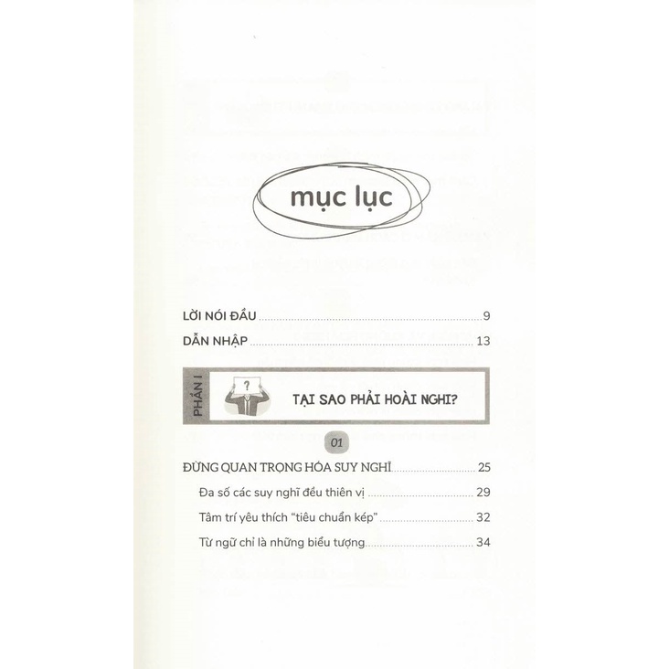 Sách - Thói Quen Hoài Nghi - VLG