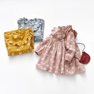 Váy babydoll bướm xinh cho bé