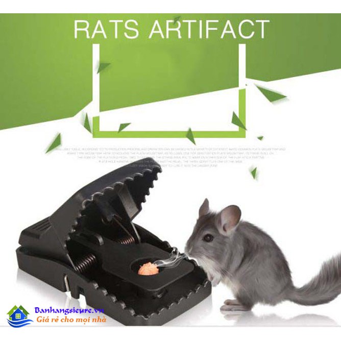 Bẫy kẹp chuột siêu nhậy